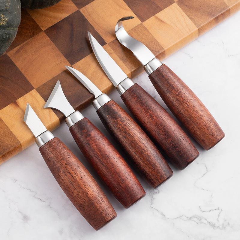 Wood Chisel Set - Zestaw 5 dłut do rzeźbienia w
