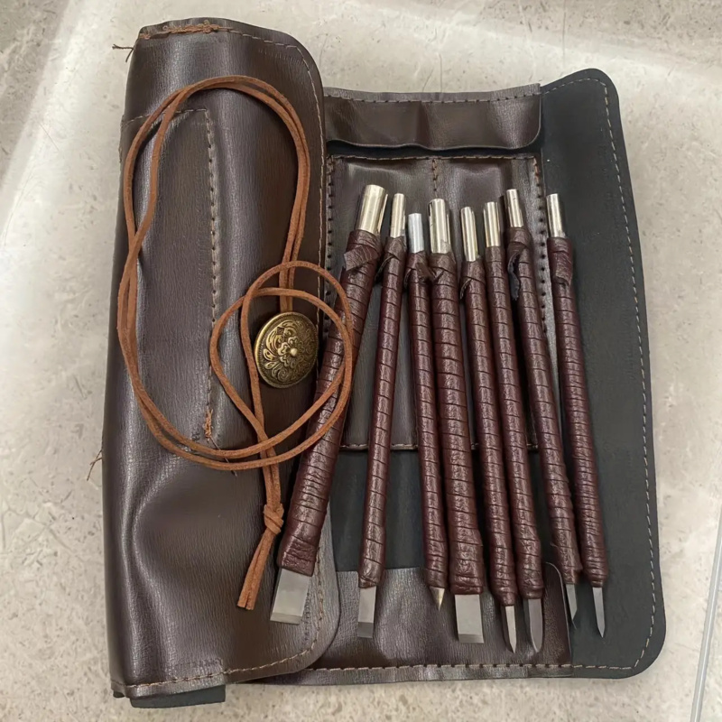 ‌ Zestaw 8 dłut do rzeźbienia  – Wood Chisel Set recenzja i cena