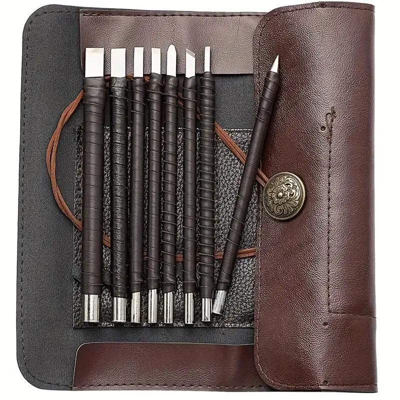 ‌ Zestaw 8 dłut do rzeźbienia  – Wood Chisel Set recenzja i cena